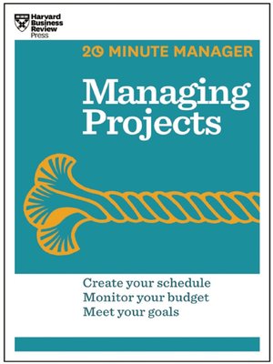 cover image of Managing Projects (HBR 20-Minute Manager Series)